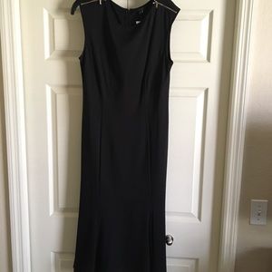 Black Mid-Calf Dress